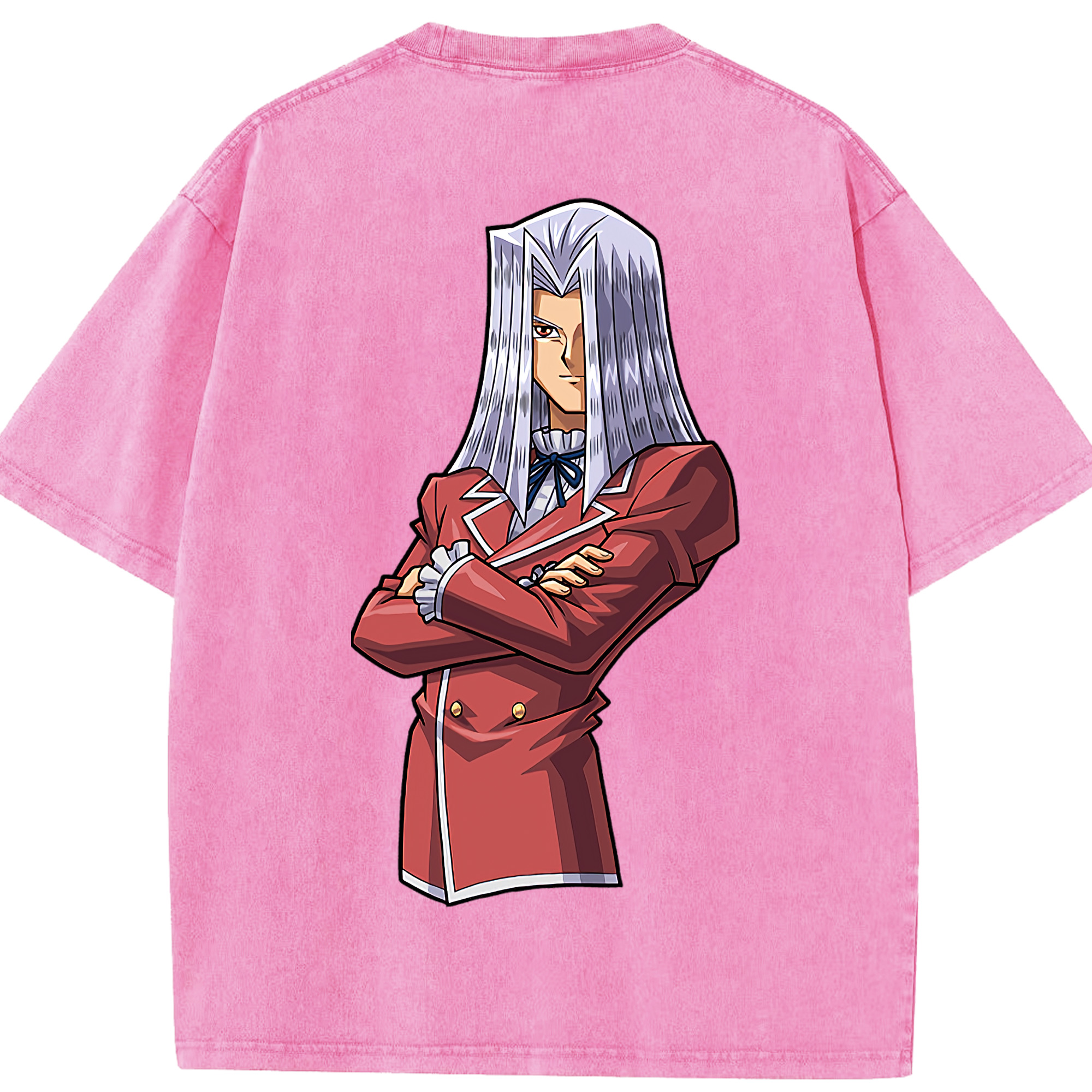 （画像用） 遊☆戯☆王 Yu-Gi-Oh! 綿100% ヴィンテージ風 半袖Tシャツ（背面プリント）